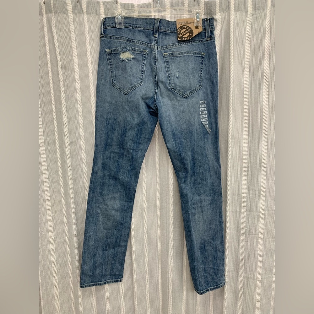 Republix‎ NWT Distressed Jeans Superflex Slim Size 30x30 - Picture 2 of 12